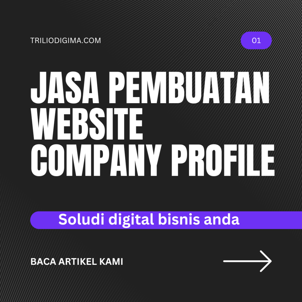 Jasa Pembuatan Website Company Profile Jogja