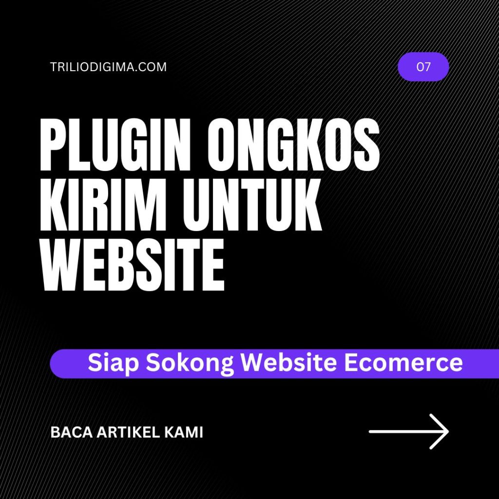 Plugin Ongkos Kirim Untuk Website